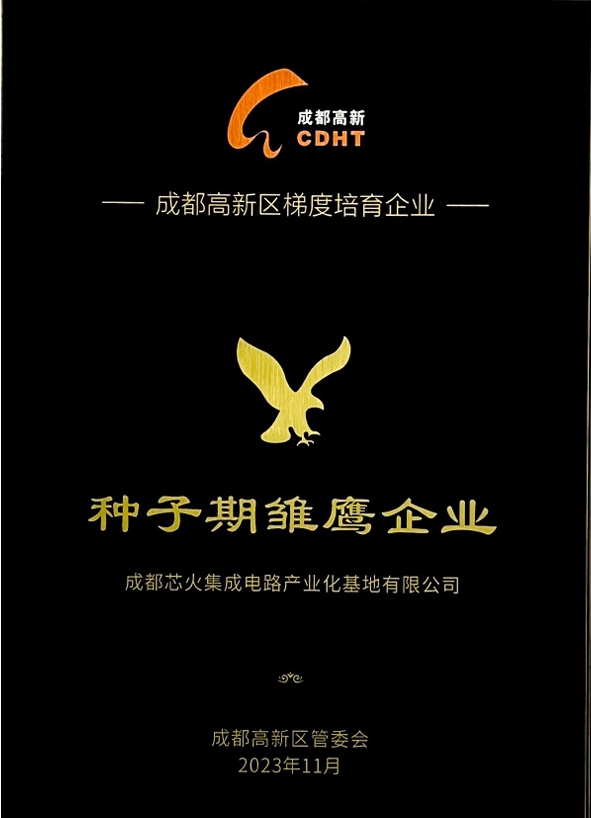 成都种子期雏鹰企业